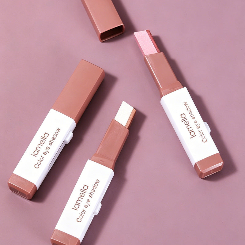Waterproof Dual-Color Gradient Eyeshadow Stick