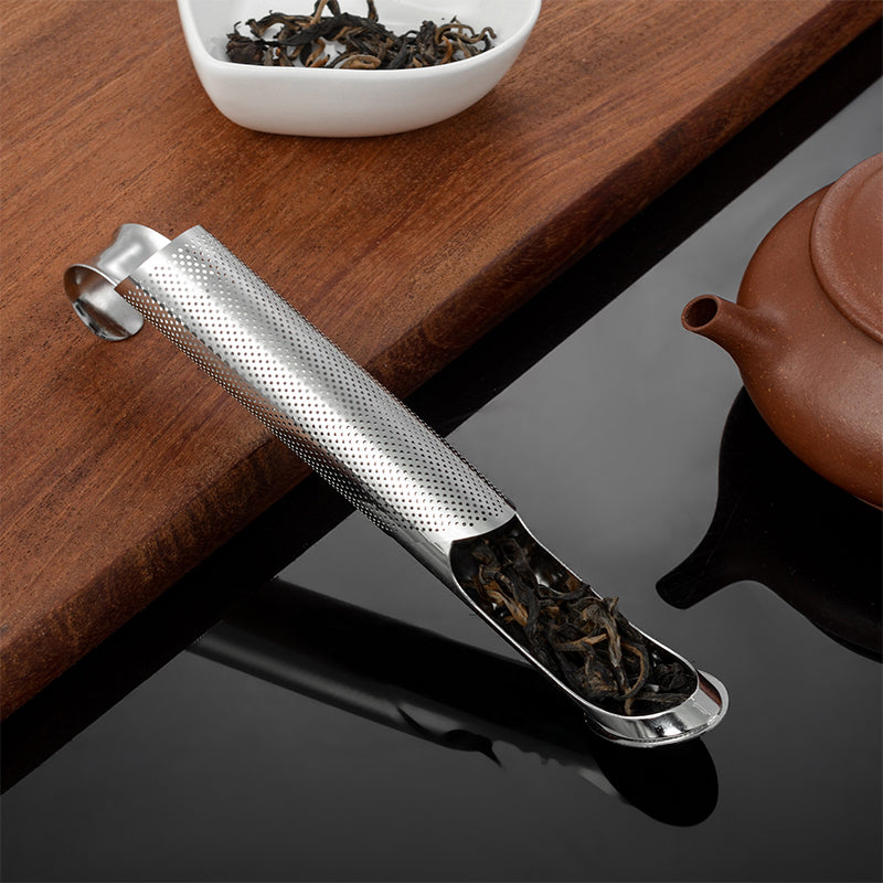 Food-Grade Stainless Steel Hanging Tea Infuser – Sliding Fine Mesh