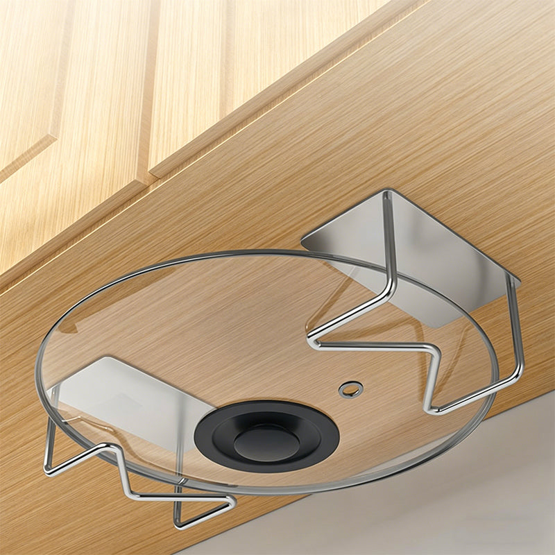 Drill-Free Stainless Steel Wall Mounted Storage Rack