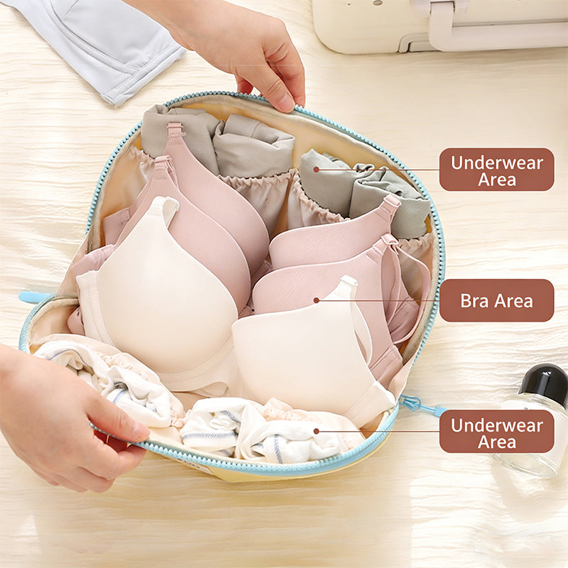 Premium Taslon Lingerie Storage Bag – Large Capacity & Smart Compartments