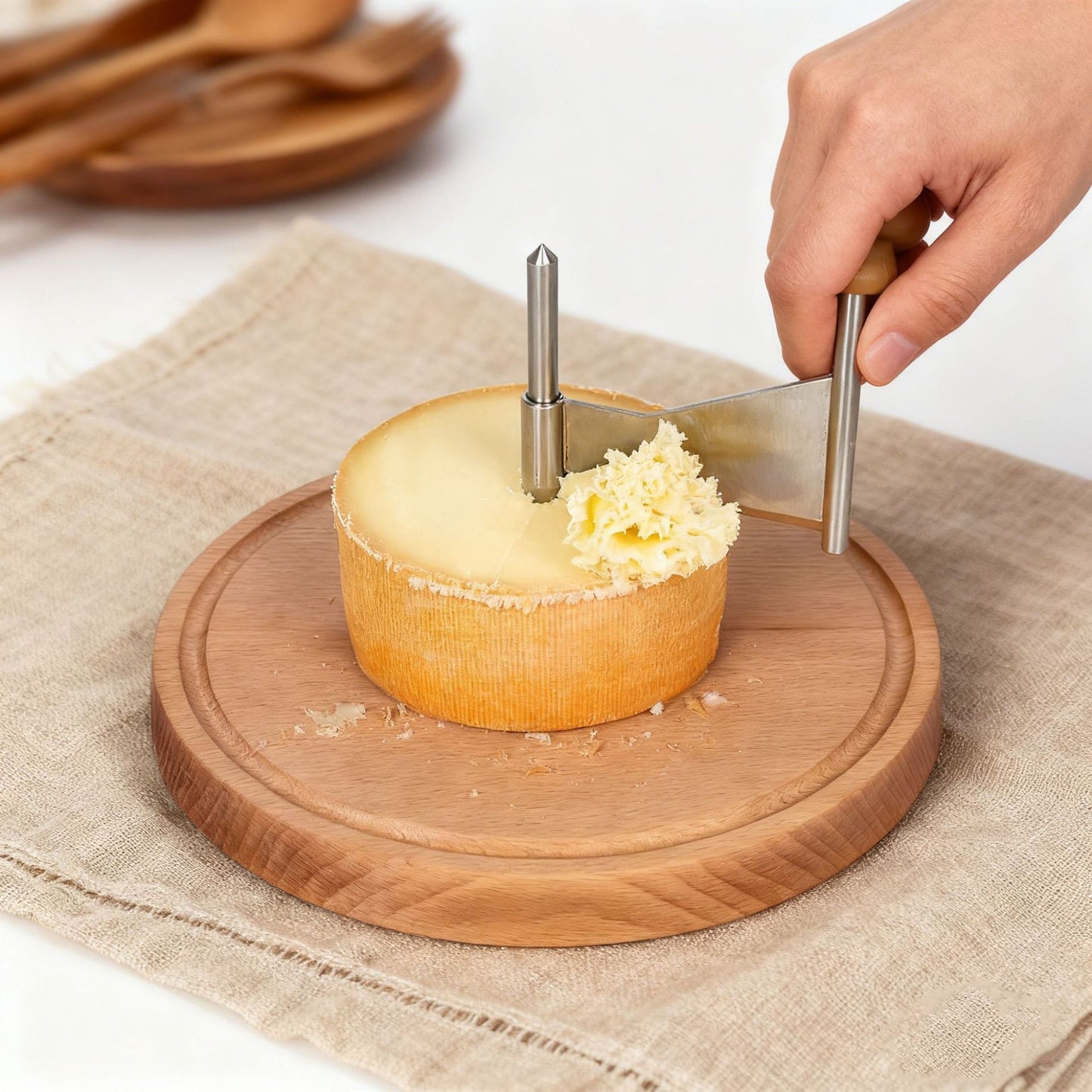 Premium Rotary Cheese Shaver