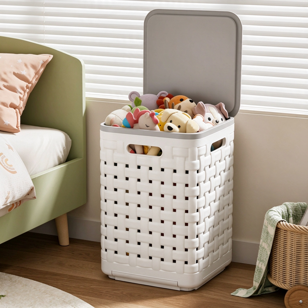 Laundry Hamper Less Clutter  Better Laundry