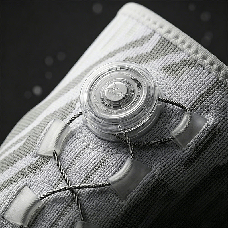 Dial Adjustable Knee Brace with Silicone Cushion Support