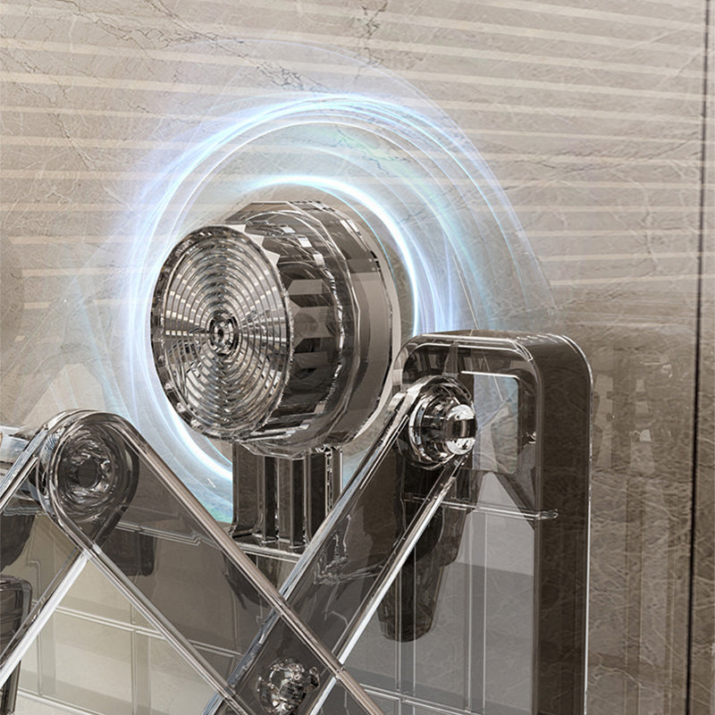 Retractable Vacuum Suction Drying Rack