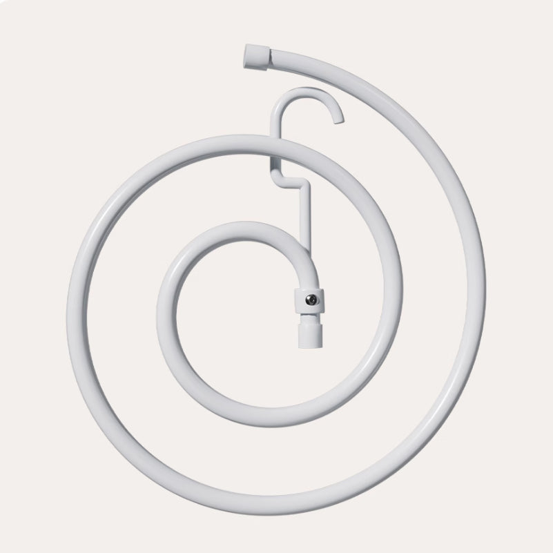 Foldable Stainless Steel Quilt Hanger for Blankets, Towels & Bedding