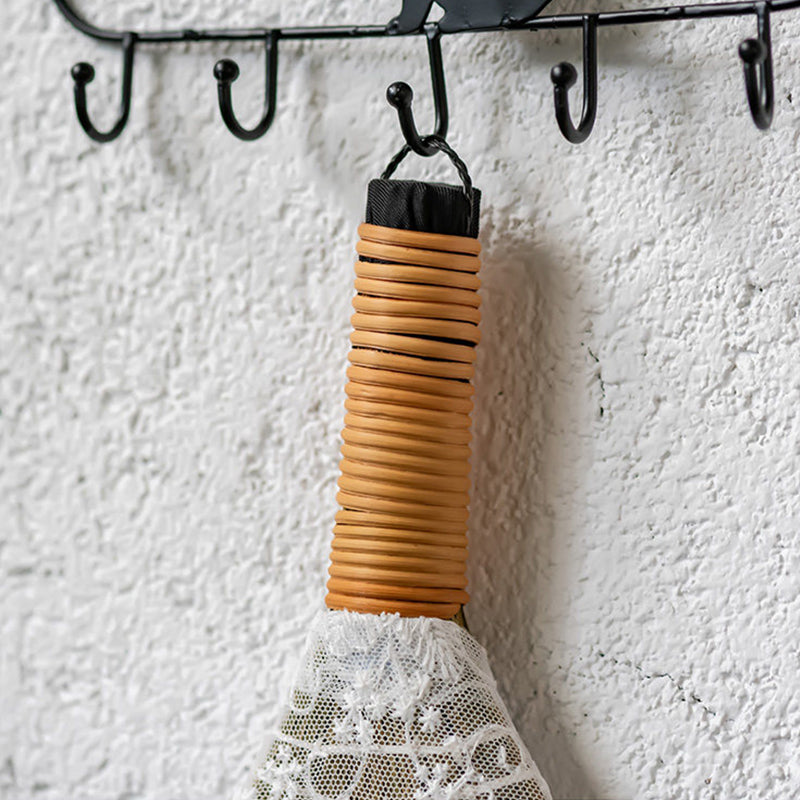 Natural Reed Mini Broom – Soft, Dense, and Lightweight