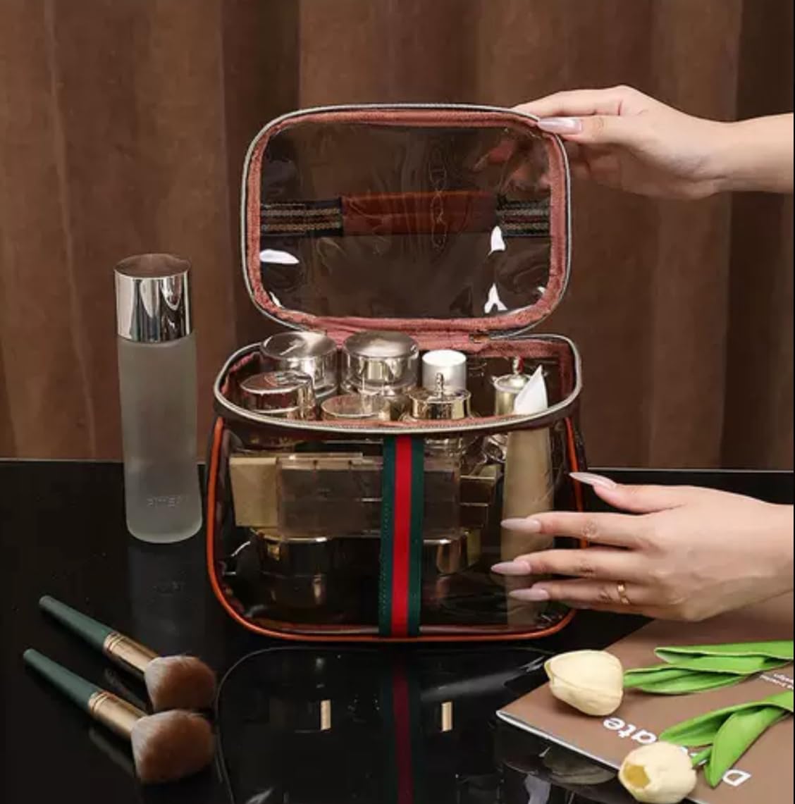 Retro Vintage Vanity Makeup Bag