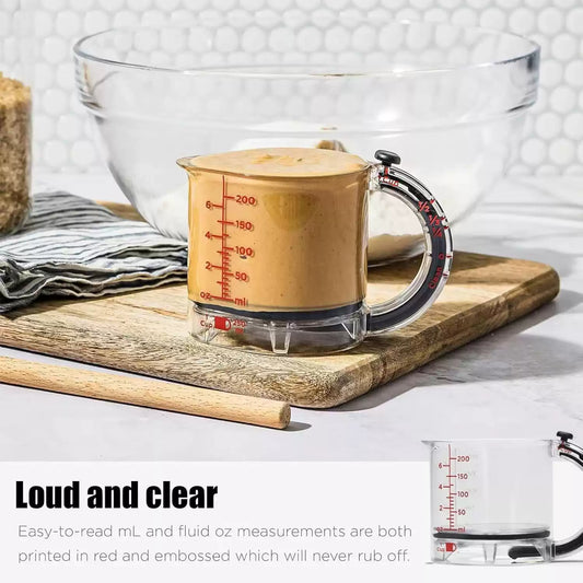 Adjustable Measuring Cup – No Waste Design