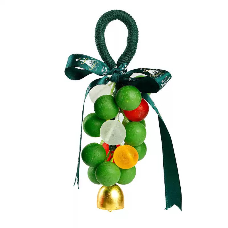 Christmas Tree Grape Essential Oil Soap | Handmade Hanging Soap