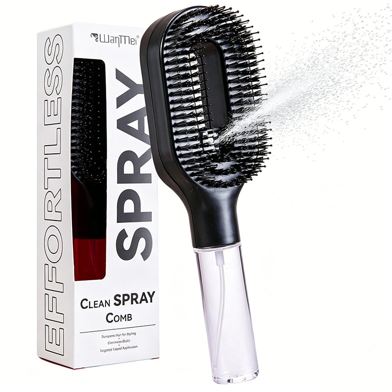 2-in-1 Mist Spray Hair Brush