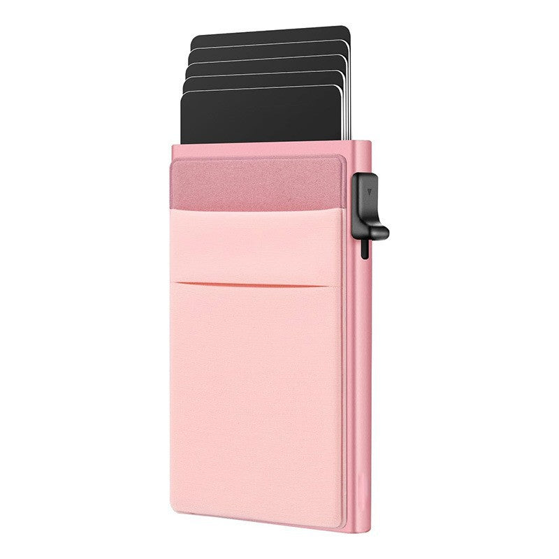 RFID Blocking Pop Up Card Holder Wallet