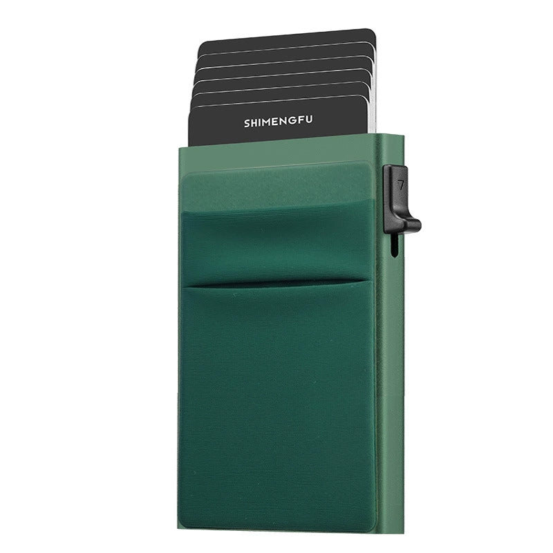 RFID Blocking Pop Up Card Holder Wallet