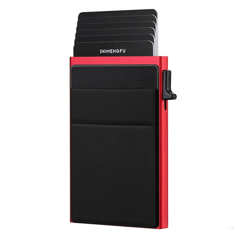 RFID Blocking Pop Up Card Holder Wallet