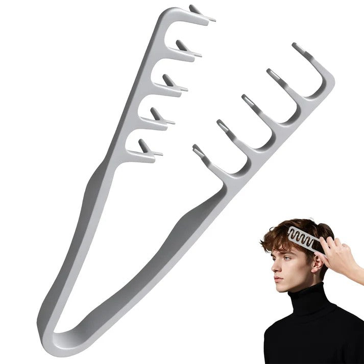 Voluminous Wide-toothed Hair Comb Men's Fluffy Texture