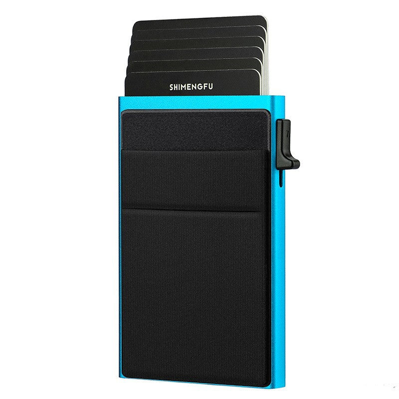 RFID Blocking Pop Up Card Holder Wallet