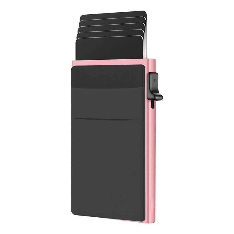 RFID Blocking Pop Up Card Holder Wallet