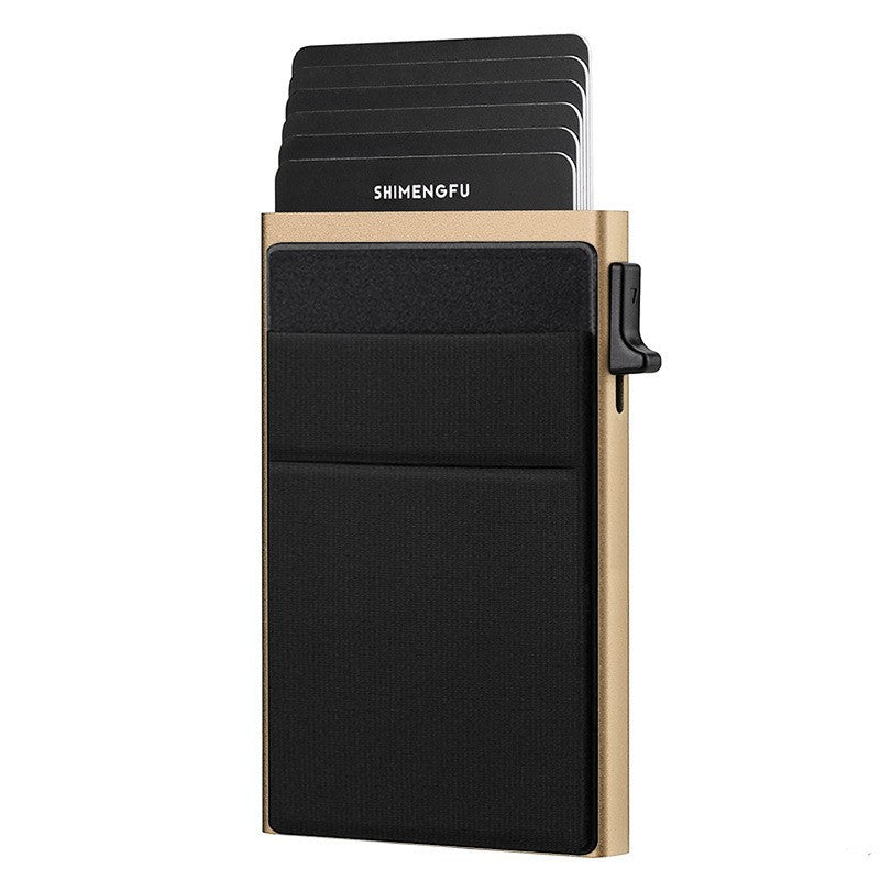 RFID Blocking Pop Up Card Holder Wallet