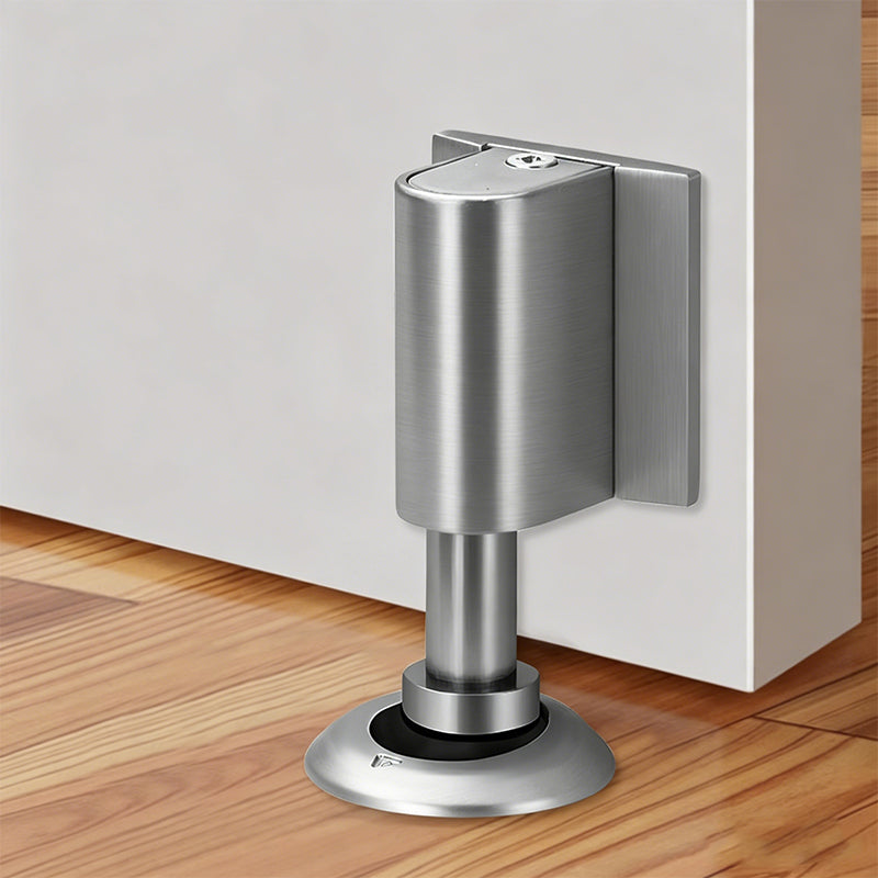No-Drill Dual Magnetic Door Stop – Strong Hold & Auto Rebound