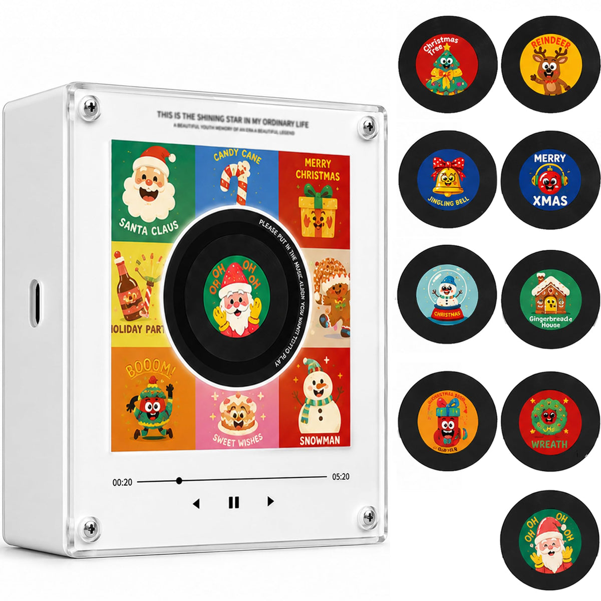 NFC Music Fridge Magnet