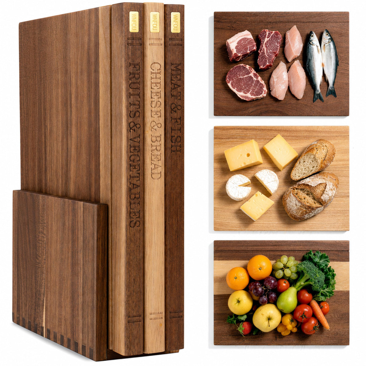 Wooden Book Cutting Board