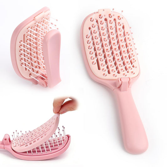 The Smart Foldable Self-Cleaning Hair Brush