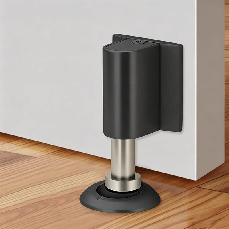 No-Drill Dual Magnetic Door Stop – Strong Hold & Auto Rebound