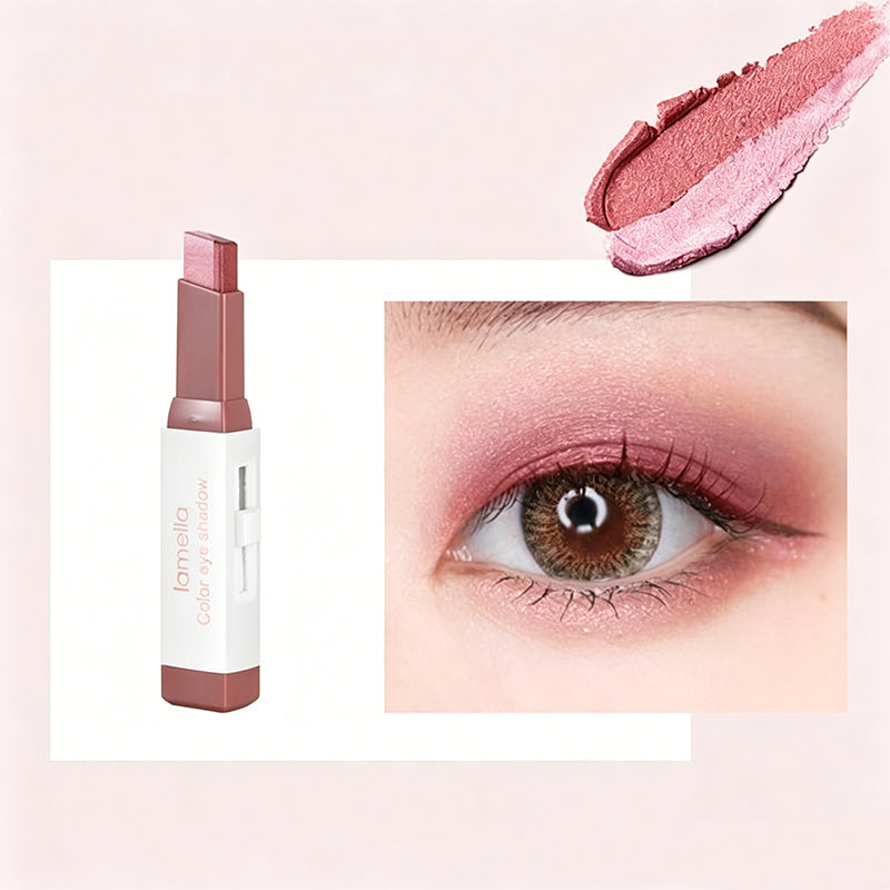 Waterproof Dual-Color Gradient Eyeshadow Stick