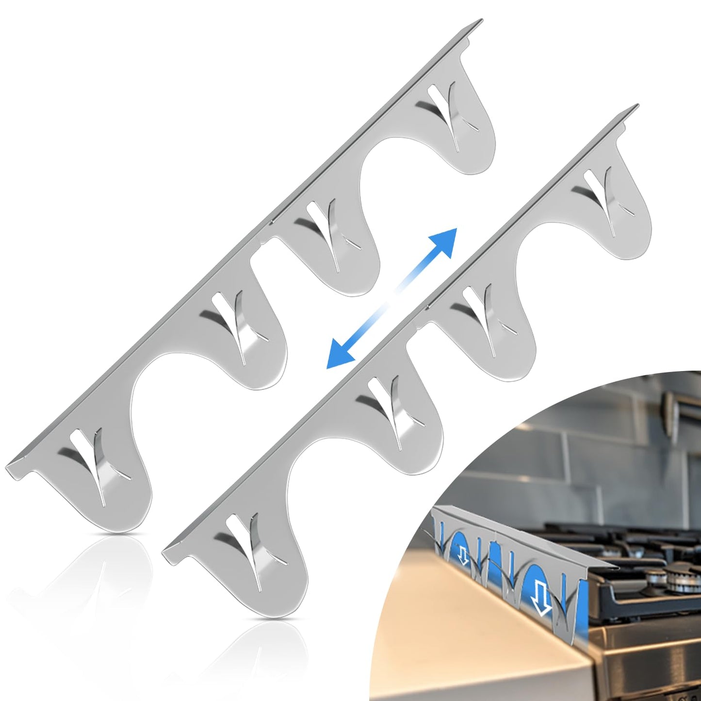 Stainless Steel Stove Gap Cover