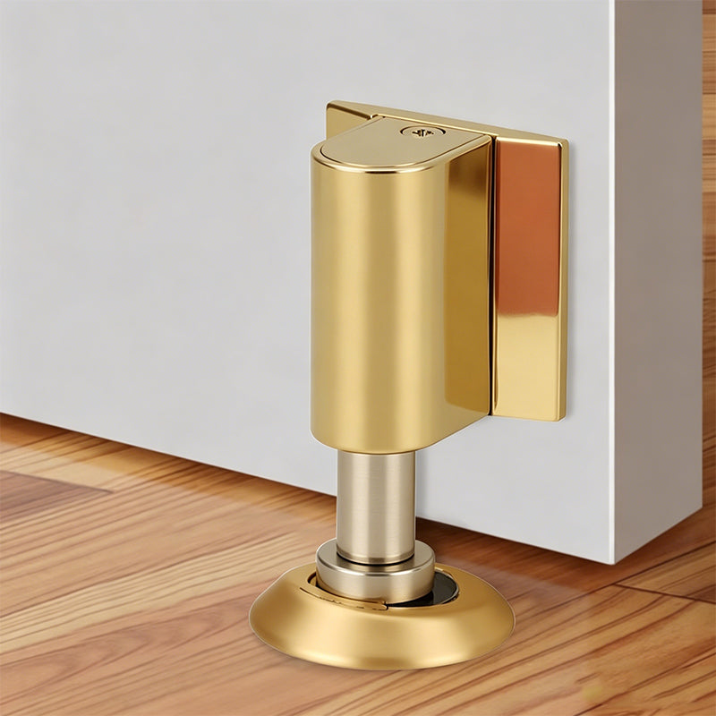 No-Drill Dual Magnetic Door Stop – Strong Hold & Auto Rebound