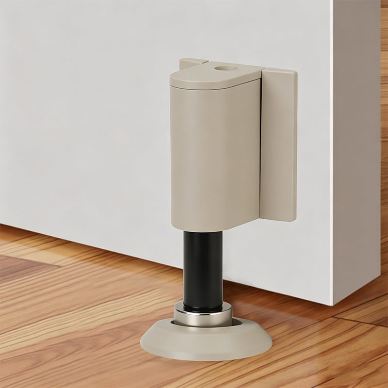 No-Drill Dual Magnetic Door Stop – Strong Hold & Auto Rebound