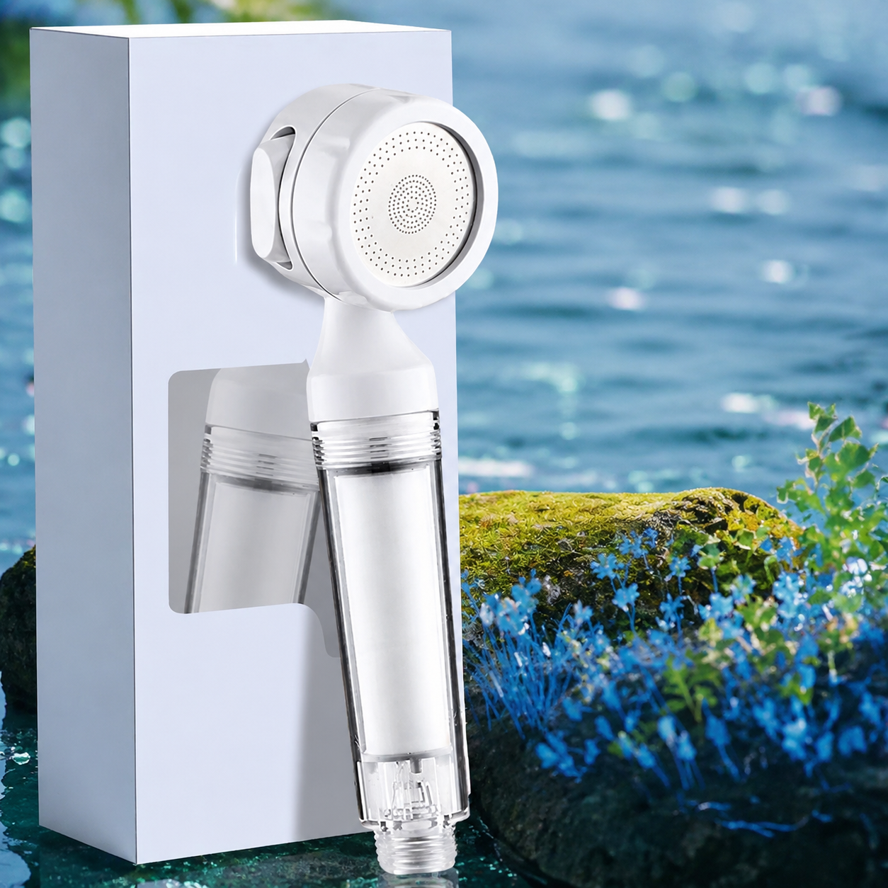 Portable Hotel Travel Filter Shower Head