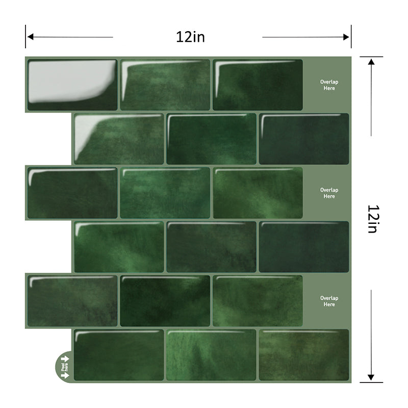 3D Gel Wall Stickers – Anti-Stain, Anti-Oil, Self-Adhesive