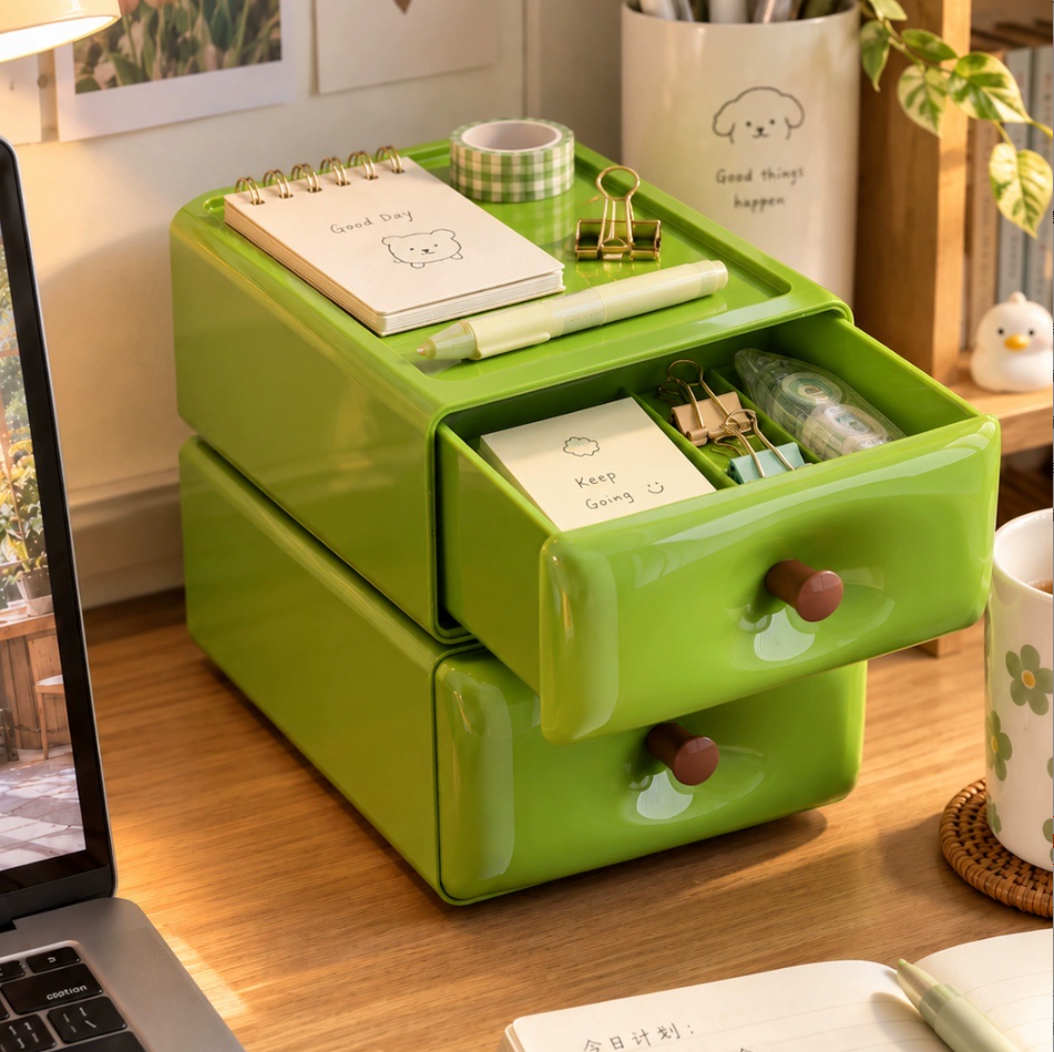 Vintage Drawer Storage Box