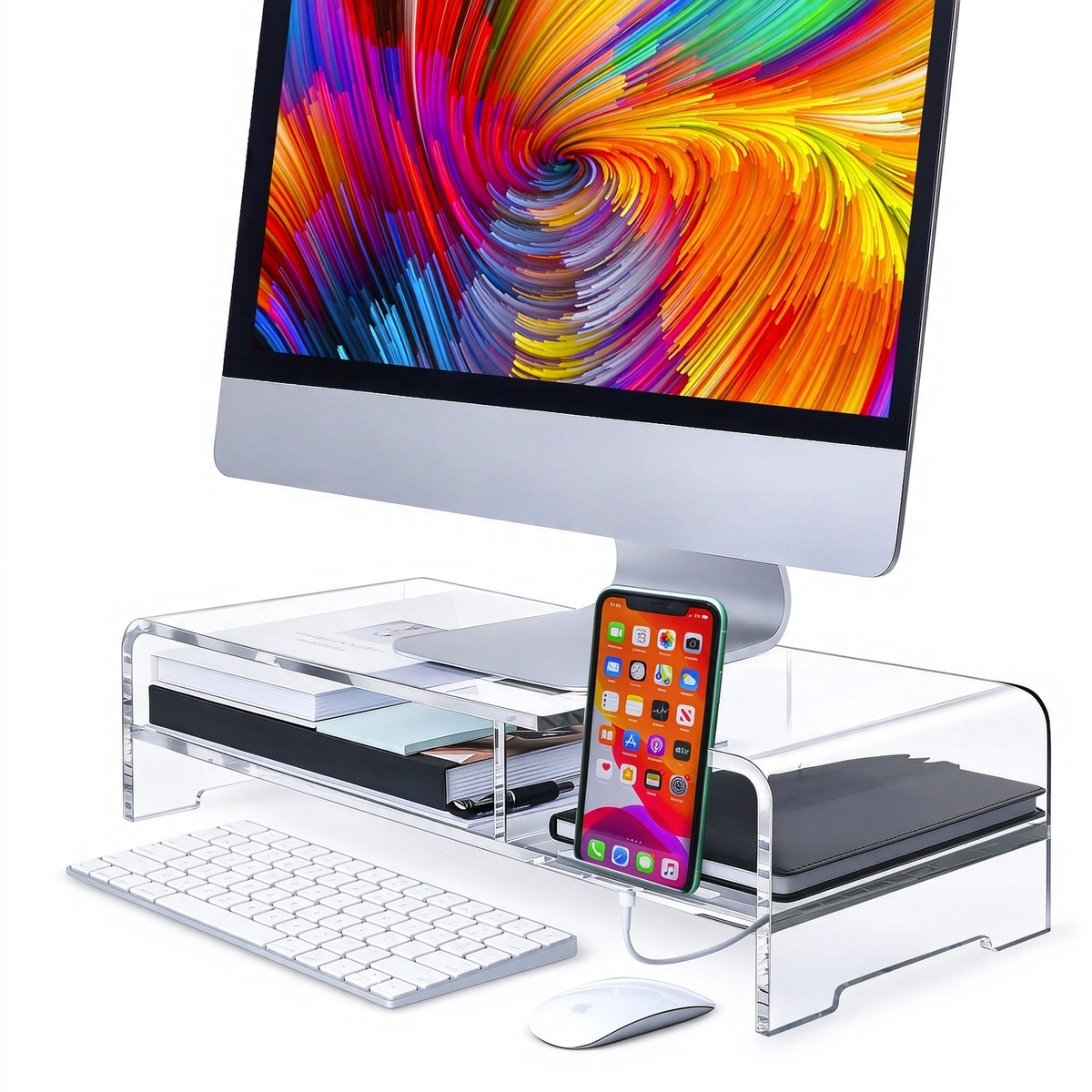 Acrylic Computer Monitor Stand