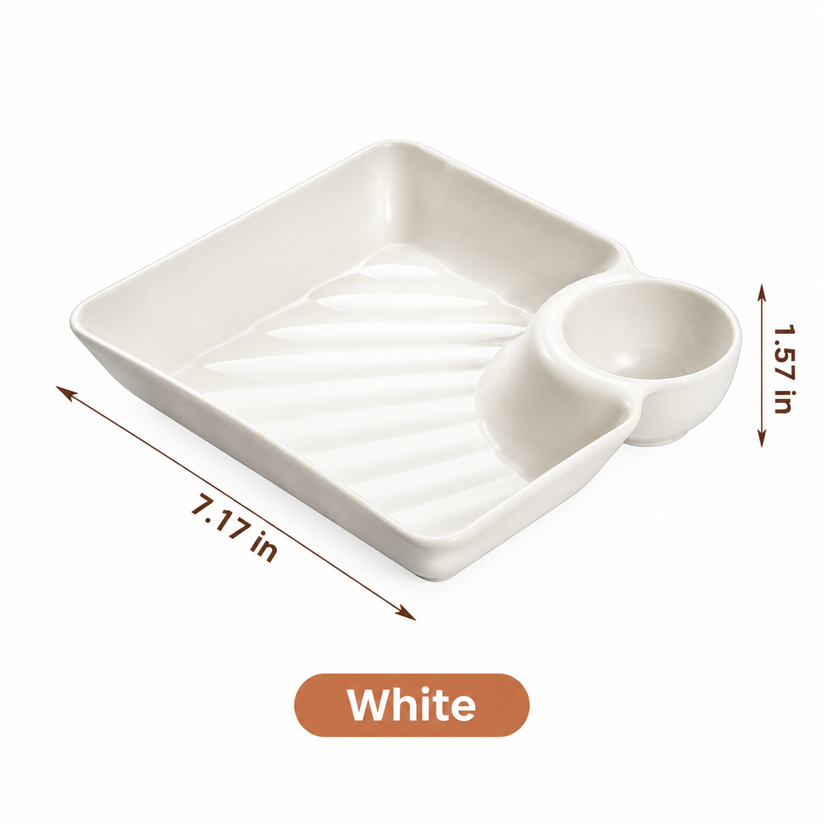 Practical Sauce Divider Plate