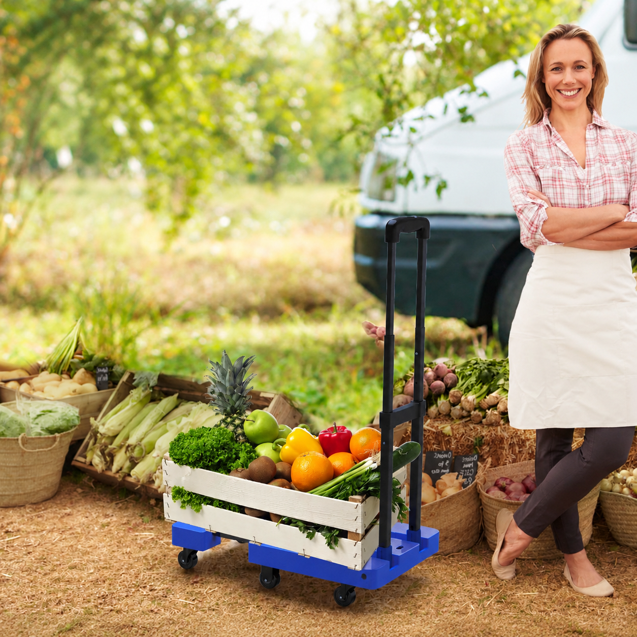 Portable Folding Utility Cart