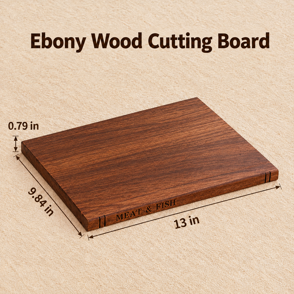 Wooden Book Cutting Board