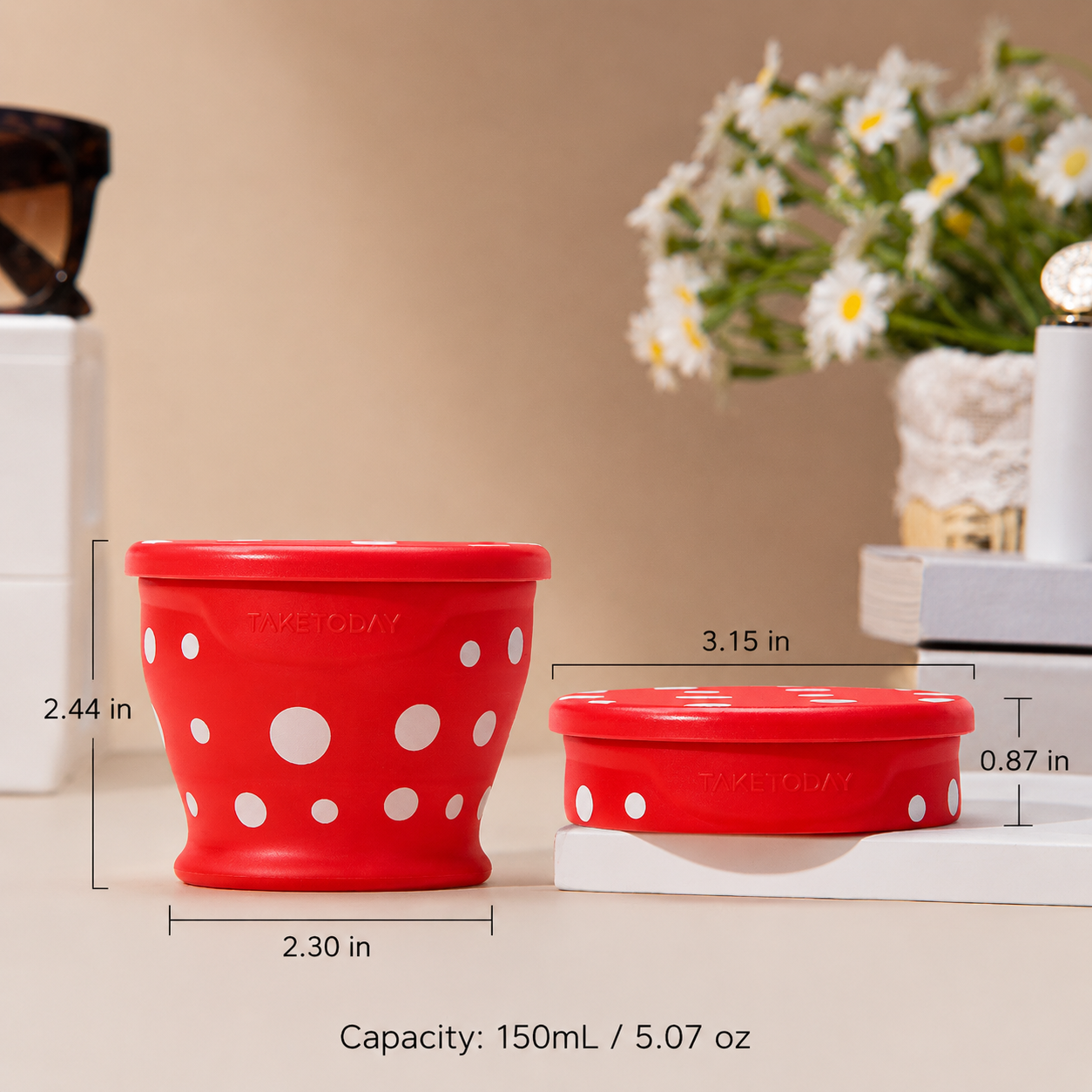 Foldable Silicone Travel Cup