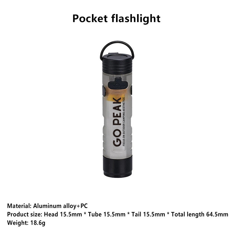 Mini Magnetic Camping Light – Portable EDC Flashlight