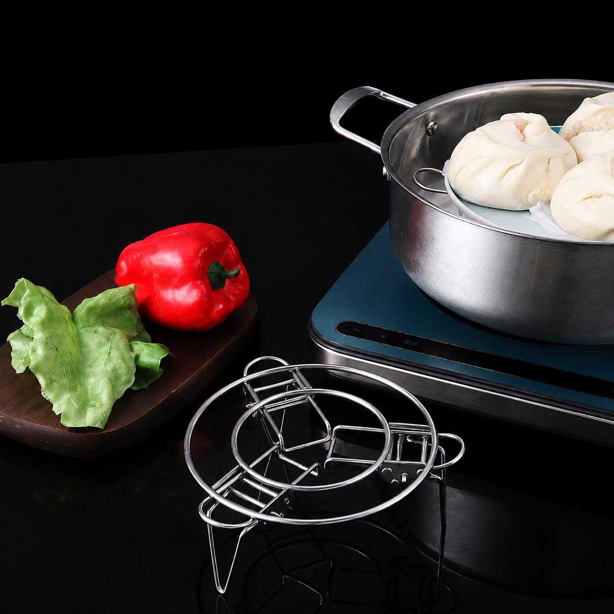 304 Stainless Steel Expandable Steaming Rack