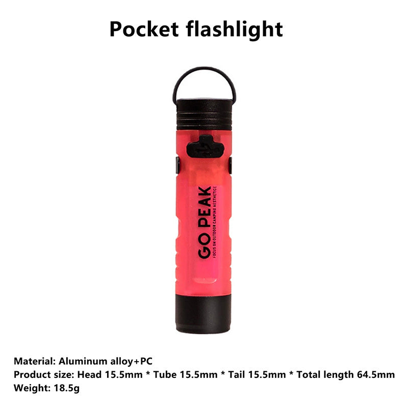 Mini Magnetic Camping Light – Portable EDC Flashlight