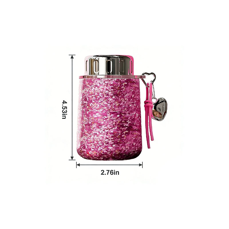 Pure Titanium Mini Thermos Bottle for Daily Carry