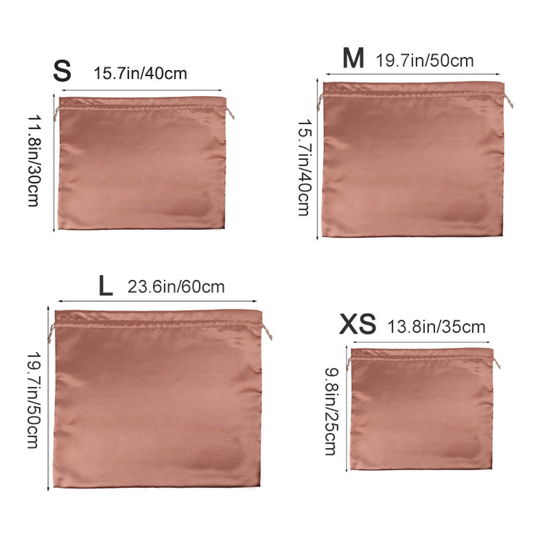 Premium Satin Dust Bag for Handbags with Drawstring Closure