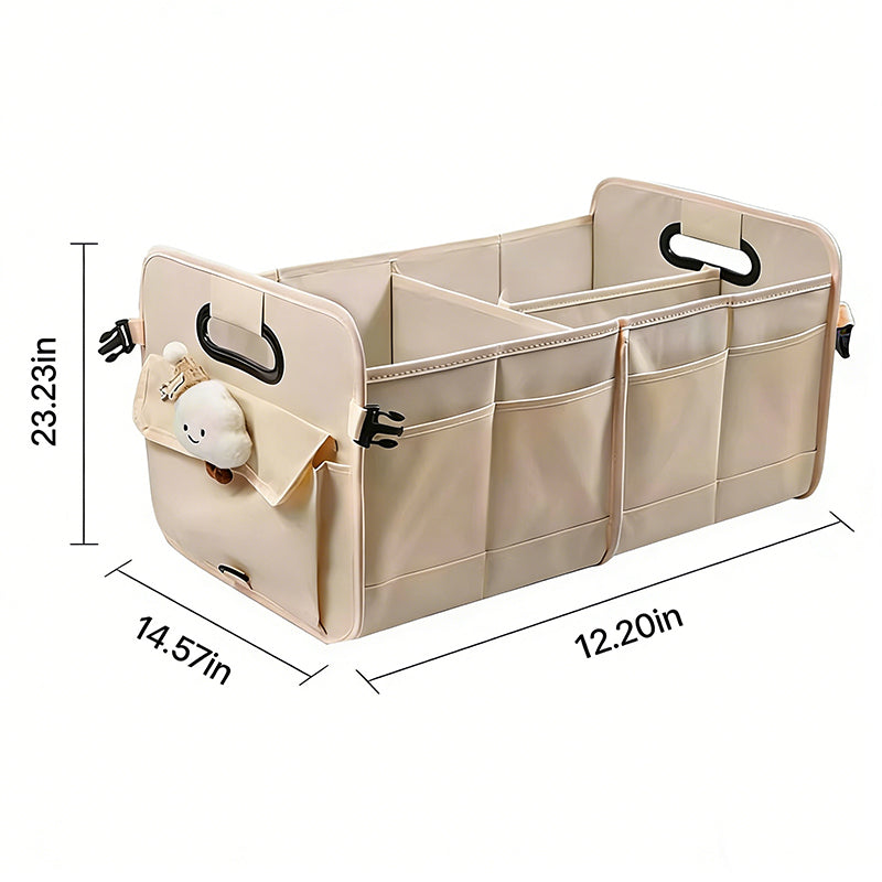 Foldable Car Storage Bin – Large-Capacity Trunk Organizer