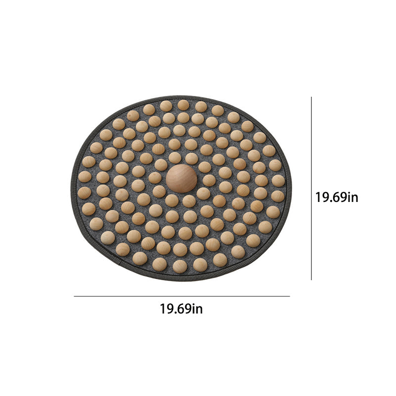 Wooden Acupressure Foot Massage Mat – Jog in Place Fat Burn Board