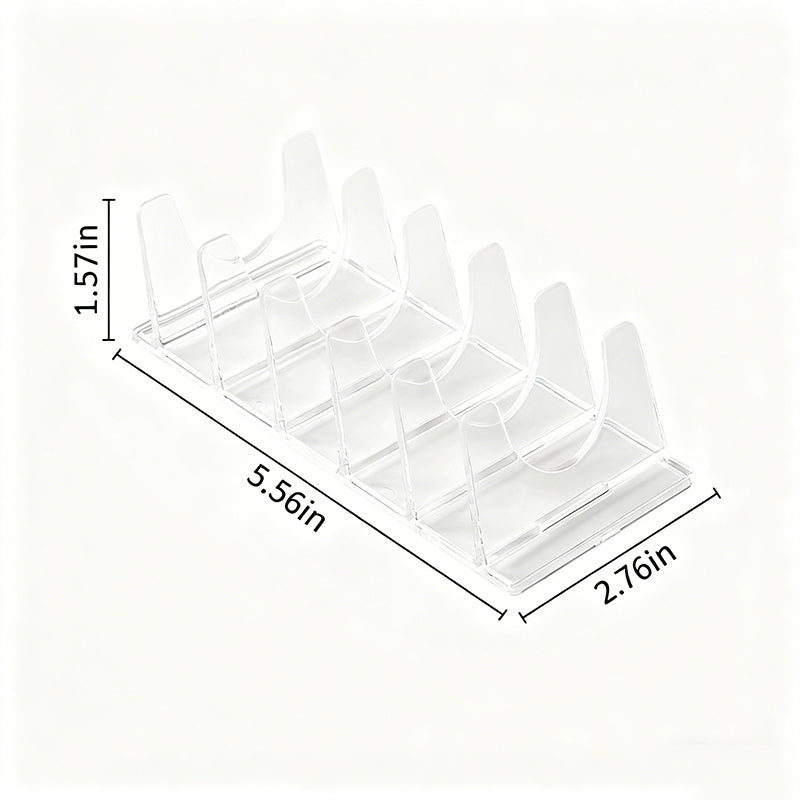 Clear Acrylic Makeup Palette Organizer
