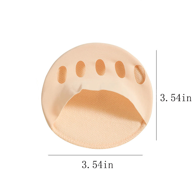 Invisible High Heel Forefoot Pad Socks – Reduce Walking Pain & Forefoot Pressure