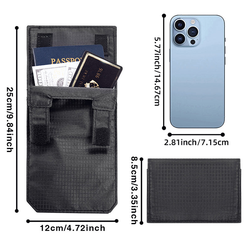 Invisible Anti-Theft Waist Wallet – Slim & Secure Storage