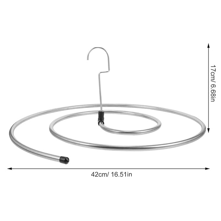 Foldable Stainless Steel Quilt Hanger for Blankets, Towels & Bedding