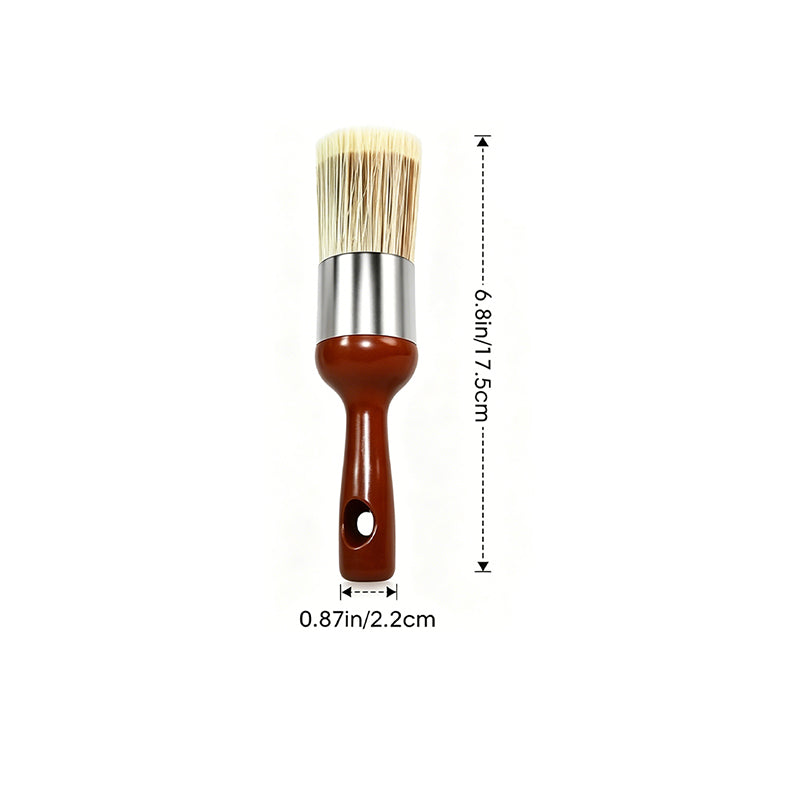 Premium Horsehair Leather Care Cleaning Brush for Genuine Leather Bags